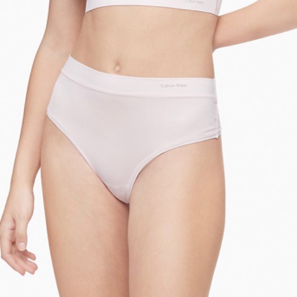 Calvin Klein Microfiber One Size High Waist Thong - Picture 2 of 7